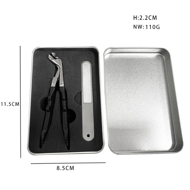 Solymody Nagelknipser Für Dicke Nägel – Präziser Orthoclip Mit Feile, Ergonomischer Griff