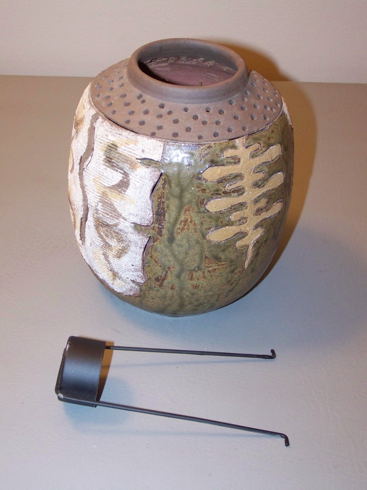 Red River Pottery Vietnam Luminarts Please Read eBay