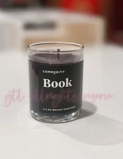 Commodity  'Book' Votive Candle New deluxe travel 70G Discontinued