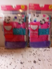 Toddler Girls Basics Multicolor Briefs 5 pack NEW 2. Packs size 4T