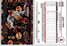 Adam Cimber 2024 Topps Update Holiday Mummies US282 /50 Angels