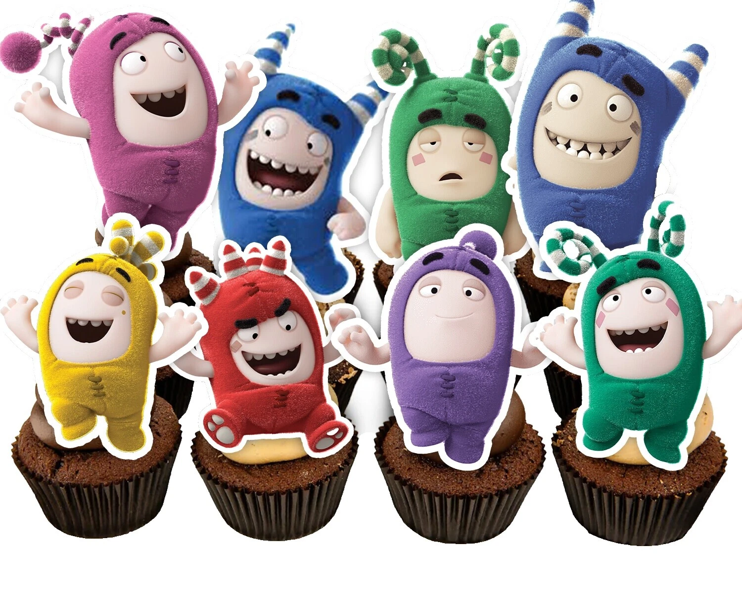 Birthday Cupcakes Party Balloons