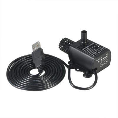 Wasserpumpe für Fisch  Aquarium Brunnen DC5V  Brushless Tauchboot E4N4