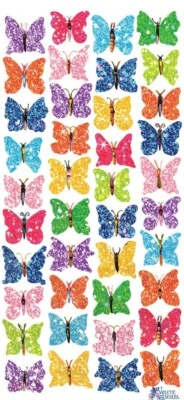 Violette Stickers Mini Colorful Butterflies Party Crafts Planner Supply Spring