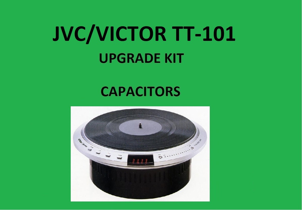 Turntable JVC/VICTOR TT-101 Repair KIT - all capacitors | eBay
