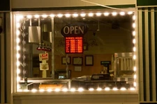 LEDUPDATES 60ft Storefront window LED Light warm white 5630 UL 12v 120w Power