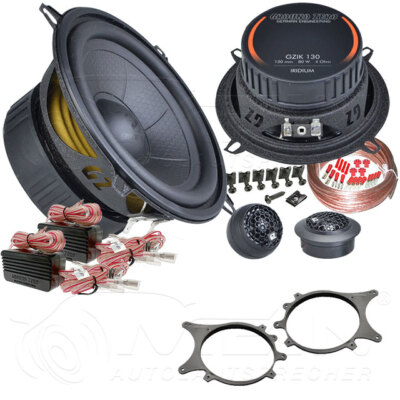GROUND ZERO LAUTSPRECHER für BMW 3ER E36 Compact 1993-2000 Heck Hinten 130 #AO1P