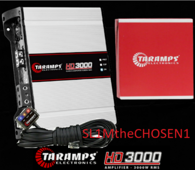 🔥TARAMP HD3000 1 Ohm Amplifier 3000W RMS Full Range Compact 🔥TARAMP HD3000 1 Ohm Amplifier 3000W RMS Full Range Compact