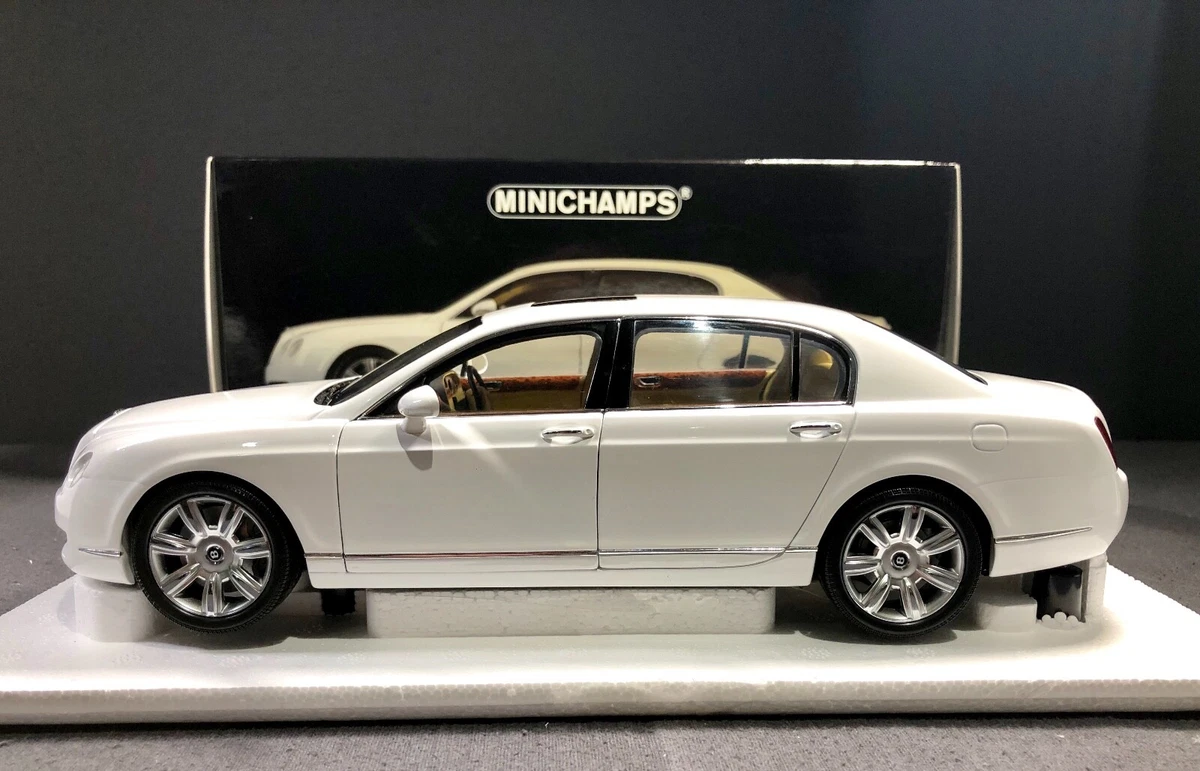 MINICHAMPS 1 18 Bentley Continental Flying Spur 2005 White BRAND