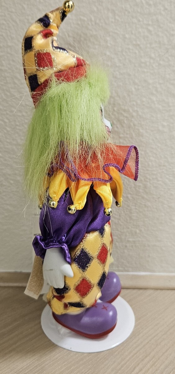 Vintage Clown Fine Bisque Porcelain Collectors Choice Special