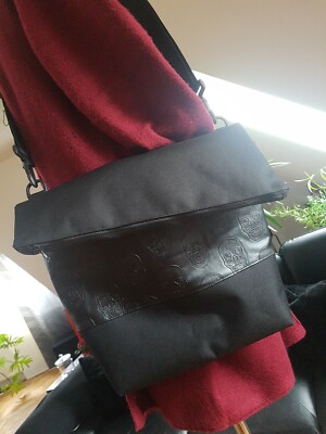 ** UNIKAT **  Foldover Umhängetasche handmade neu