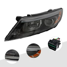 Fit 2014-2015 Kia Optima Halogen Headlight Headlamps Left Driver Side Front Lamp
