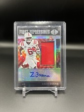 Zach Evans Rookie #/199 2023 Chronicles First Impressions Patch Autograph #11-ZE