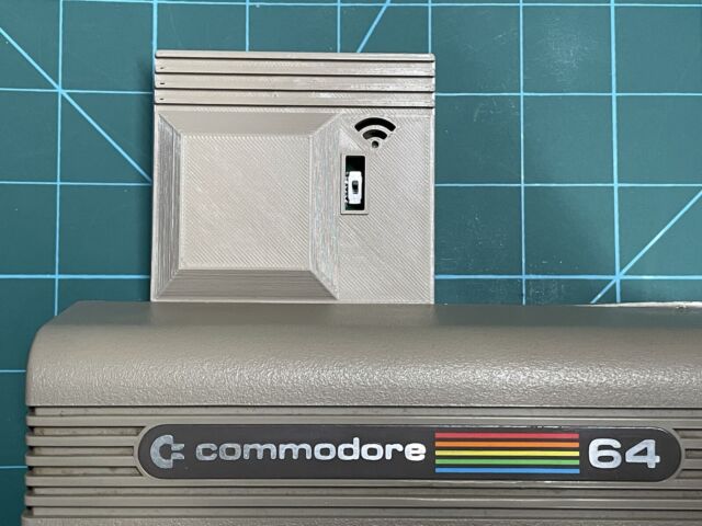 COMMODORE 64 / 128 Wifi Modem - Connect Your Commodore To BBS Sites Wirelessly!