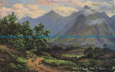 R632053 Eingang zum Pass von Glencoe. Tuck. Oilette. 7942