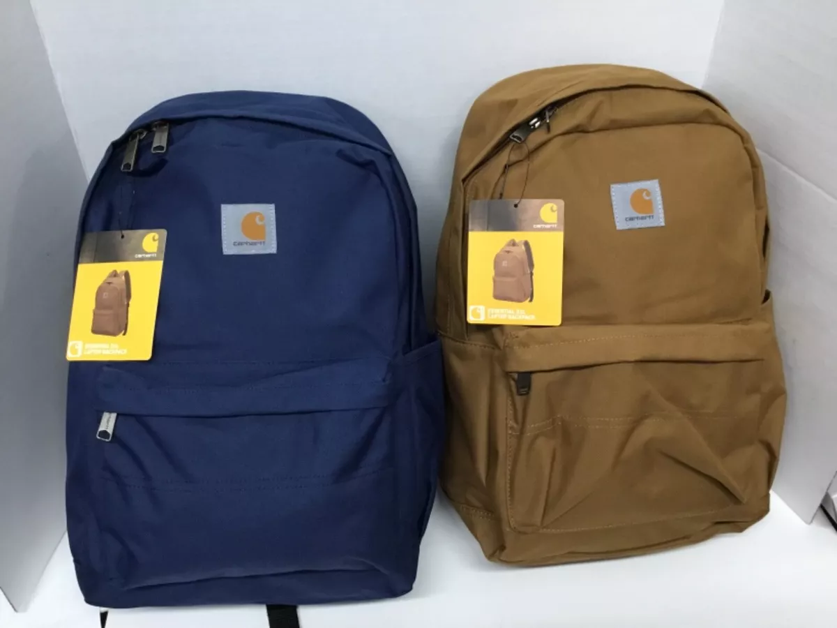 Carhartt Essential 21L Laptop Backpack Blue Black Carhartt Brown