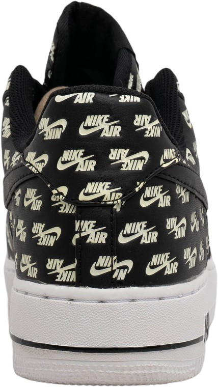 Nike Air Force 1 '07 QS Low All Over Logo Black for Sale Nike Air Force 1 '07 QS Low All Over Logo Black for Sale