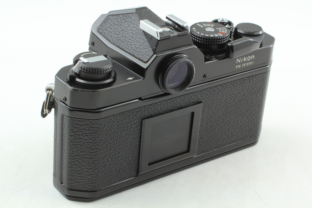 ニコン FM ボディ ブラック Near MINT] Nikon FM Black 35mm SLR Film Camera Body Only