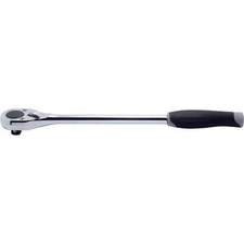 Koken 4749J-380 1/2 In Sq. Dr. Ratchet Handle 24 Teeth L 380 mm Plastic Handle