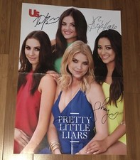 Pretty Little Liars Cast Autógrafo Shay Mitchell Ashley Benson