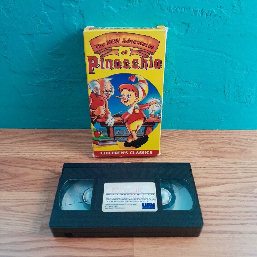 The All New Adventures of Pinocchio (VHS) 84296081110| eBay The All New Adventures of Pinocchio (VHS) 84296081110| eBay
