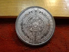 Aztec Calendar One Half 1/2 Oz .999 Silver Bullion Round Lot A - No Reserve