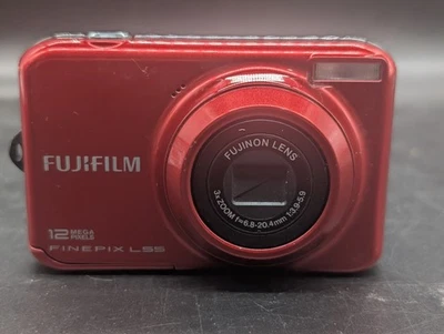 Fujifilm FinePix L55 12.0MP Compact Digital Camera + 2GB no charger