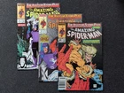 Amazing Spider-Man #320 321 324 Assassination Plot Sabretooth Silver Sable