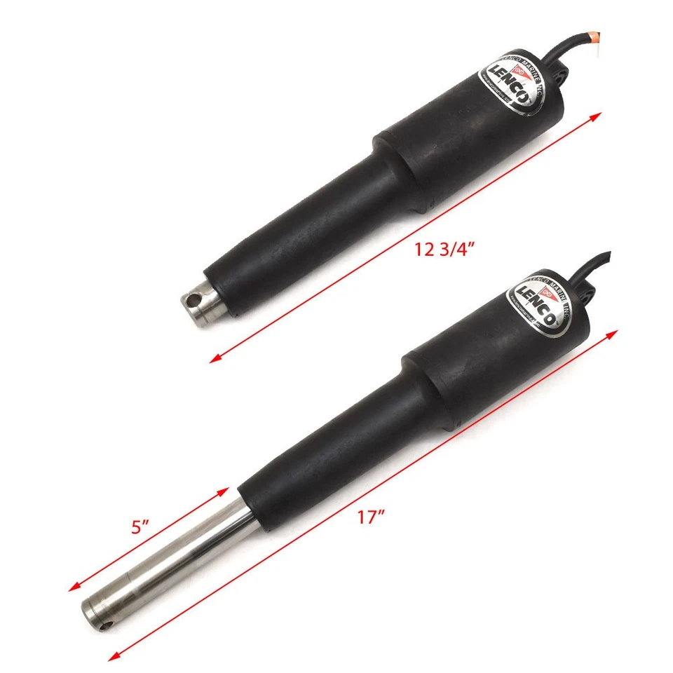Lenco Boat Trim Tab Actuator | MasterCraft 12V 5 1/2 Stroke - Image 4 of 4
