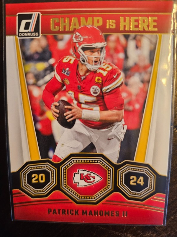 2024 Donruss Patrick Mahomes Champ Is Here #1