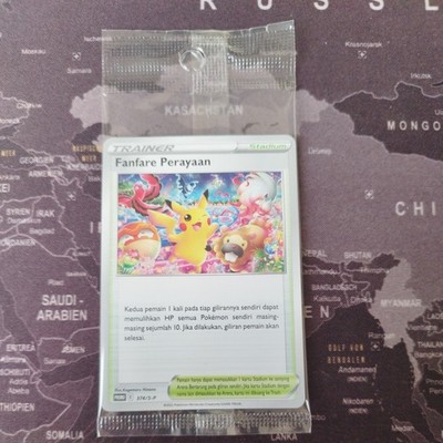 Pokemon Karte Celebration Fanfare Perayaan 374/S-P Promo NonHolo Exclusiv Sealed