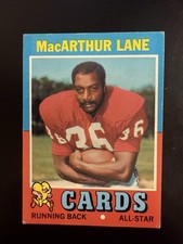 1971 Topps - MacArthur Lane #135 (RC) Arizona Cardinals VG/Ex