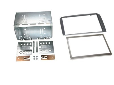 Radioblende Set Doppel DIN Autoradio für Alfa Romeo 147 ab 2000 GT ab 2004 ant.