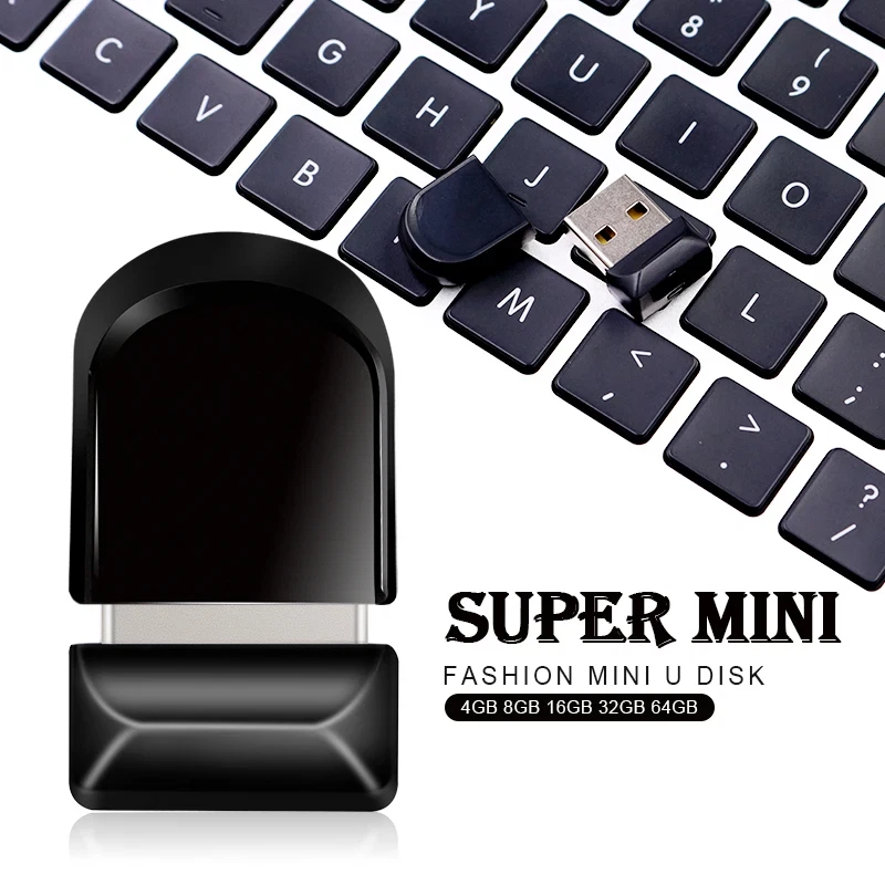 Mini Clé USB 16 GO/128GO Stockage Mémoire Étanche Clé Universelle Flash drive Pc - Photo 2/4