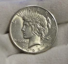 1926 US Peace Silver Dollar $1 Nice AU Details (Cleaned)
