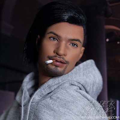 OOAK 12'' Ken Repaint Custom Realistic Art Dressed Homme Doll by Atelier Narae