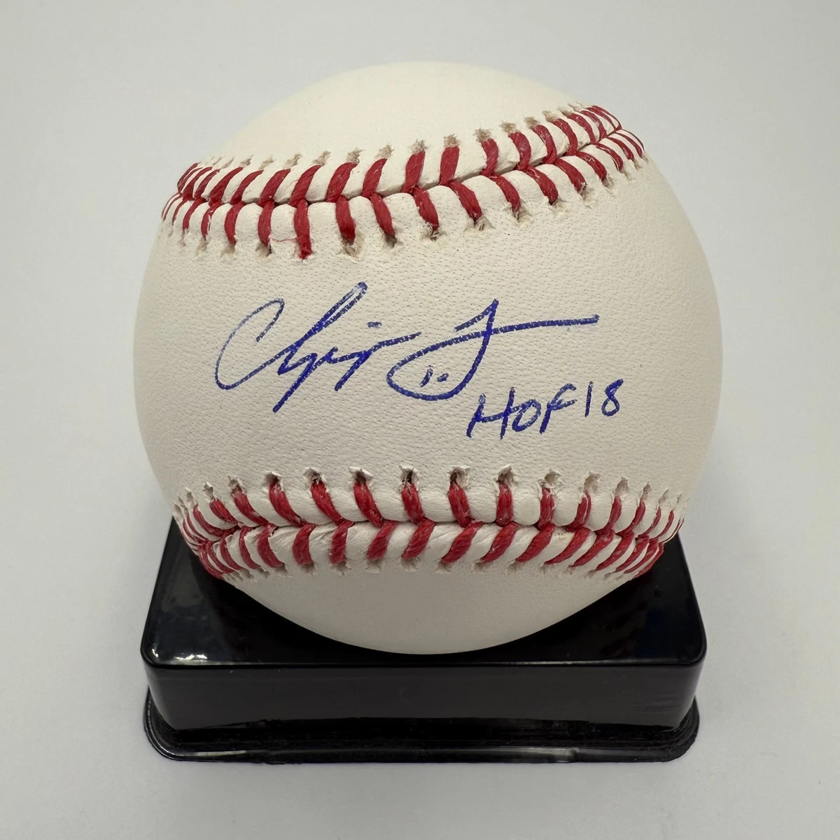 Chipper Jones Original Autographed Baseball MLB Balls for sale | eBay