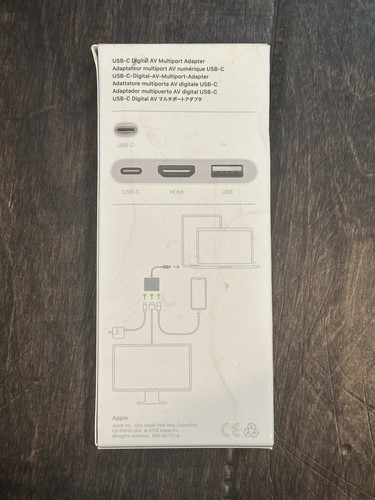 Apple MUF82AM/A USB-C Multiport Adapter - Photo 2/2