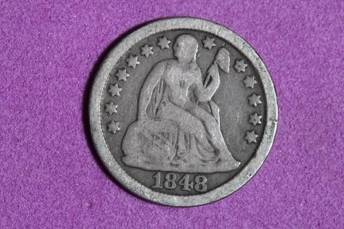 Estate Find 1848 Seated Liberty Dime #K59796