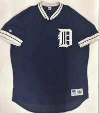Kirk Gibson Detroit Tigers Vintage Authentic Game Jersey Size 48 Russell