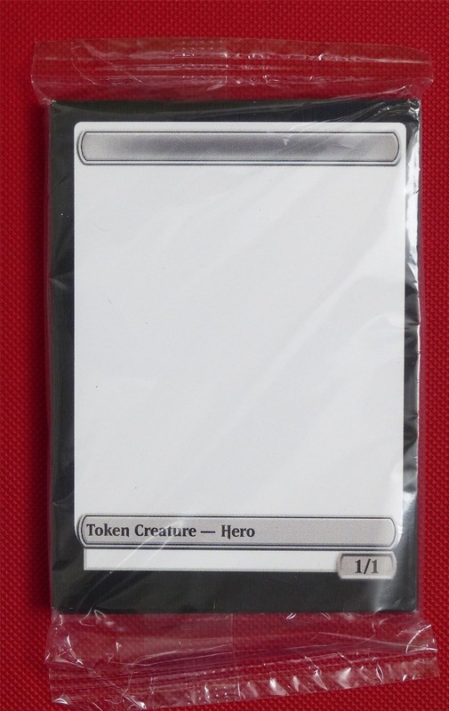 Blank Token Pack Promo: Mtg Magic: the Gathering Card