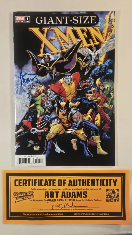 Giant-Size X-Men #1 Variant Signed by Arthur Art Adams w/ COA 2025 Marvel Comics - Image 3 of 3