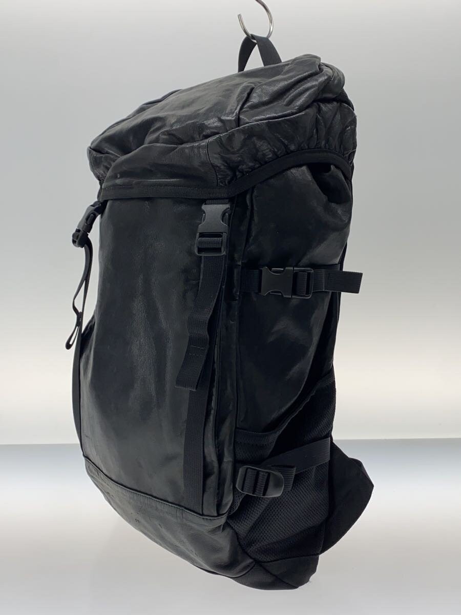 PORTER◆Backpack/Leather/BLK - image 2