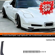 For Corvette C5 1997-2004 Zr1 Style Carbon Fiber Look Front Bumper Lip Splitter