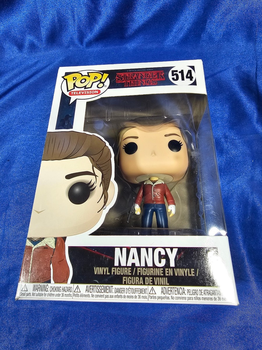 Funko Pop! Vinyl: Stranger Things - Nancy Wheeler (w/ Gun) #514