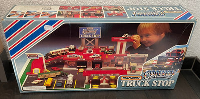 VINTAGE Matchbox Convoy Truck Stop Playset