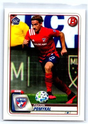 2020 Bowman MLS Soccer Paxton Pomykal Rookie RC #3 FC Dallas USMNT bX9E