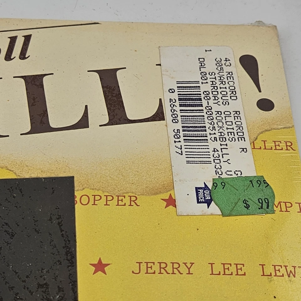 Rockabilly The Roots Of Rock & Roll Johnny Cash George Jones Vinyl Lp Sealed 82' - Image 4 of 4