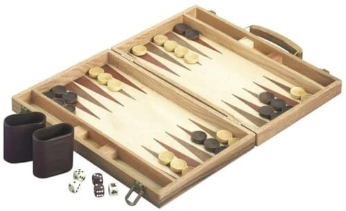 Natural Games Backgammon 38 x 22 x 5 cm Sehr Gut - Bild 2 von 2