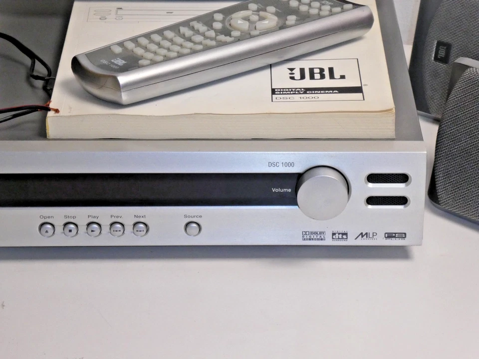 JBL DSC1000 DVD-Receiver inkl. 5 Lautsprechern, FB&BDA, 2 Jahre Garantie - Bild 3 von 4